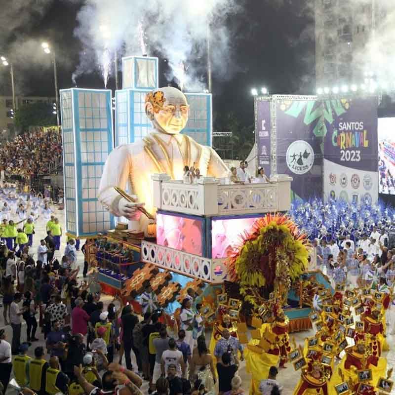 Venda De Ingressos Para Os Desfiles De Carnaval Em Santos Come A Dia